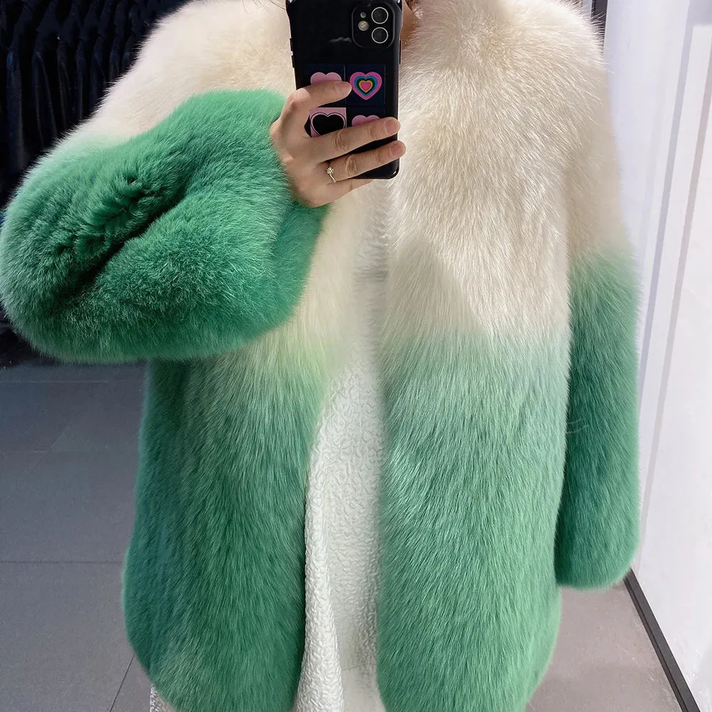 Authentic Fox Fur Coat - Full Pelt