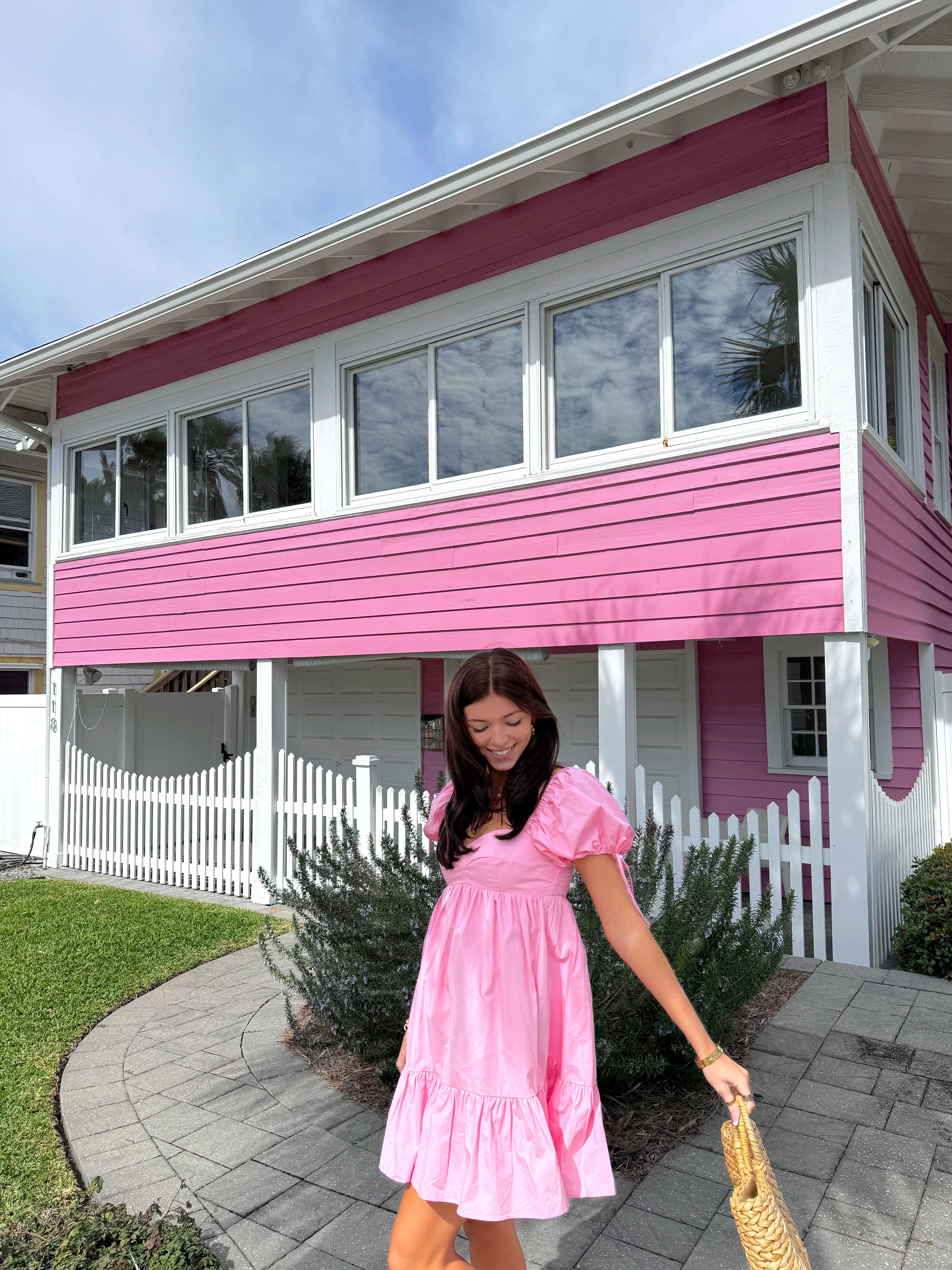 Baby Pink Babydoll Dress