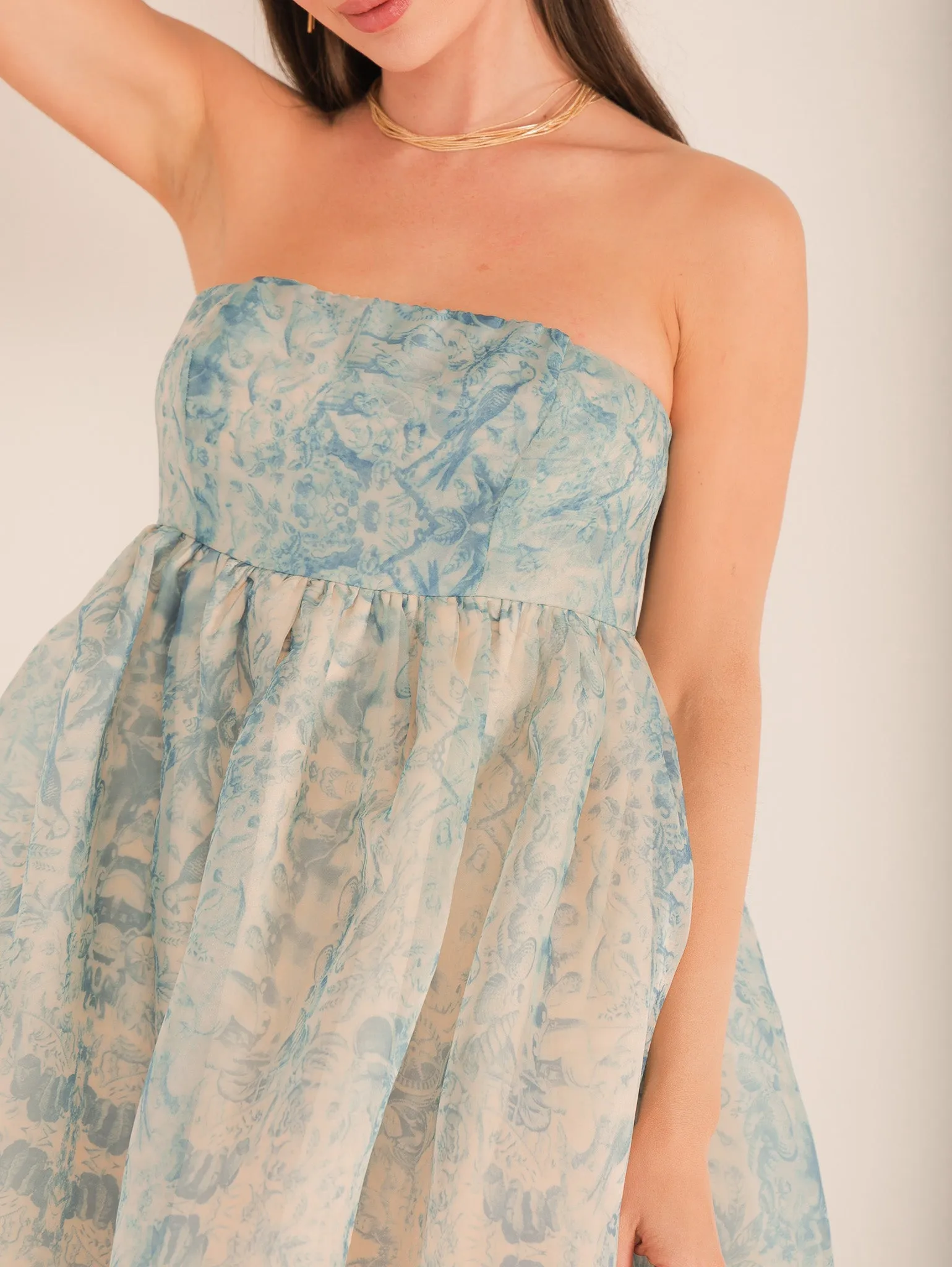 Blooming Babydoll Dress