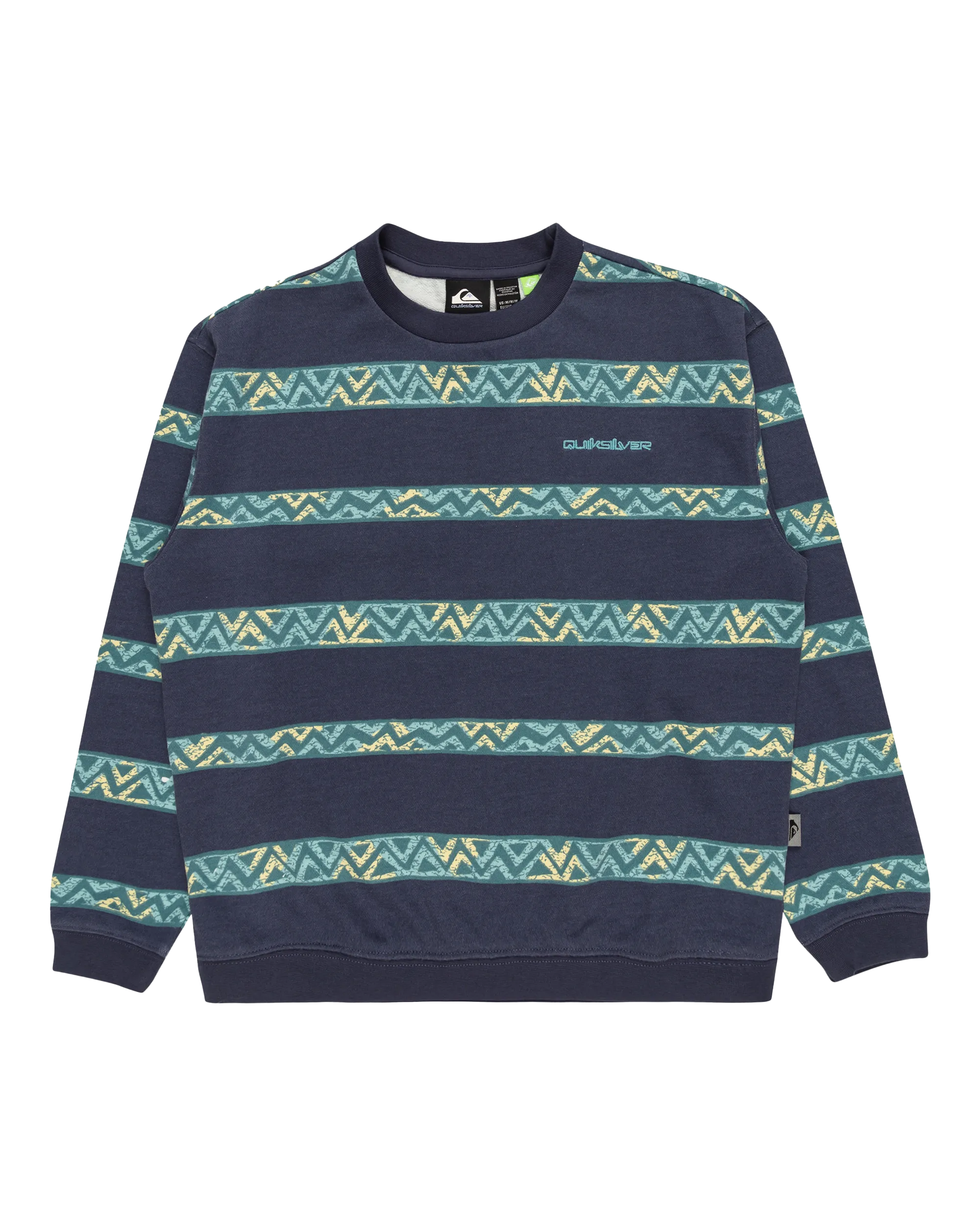 Boys Take Us Back Sweatshirt in Crown Blue & Heritage Stripe