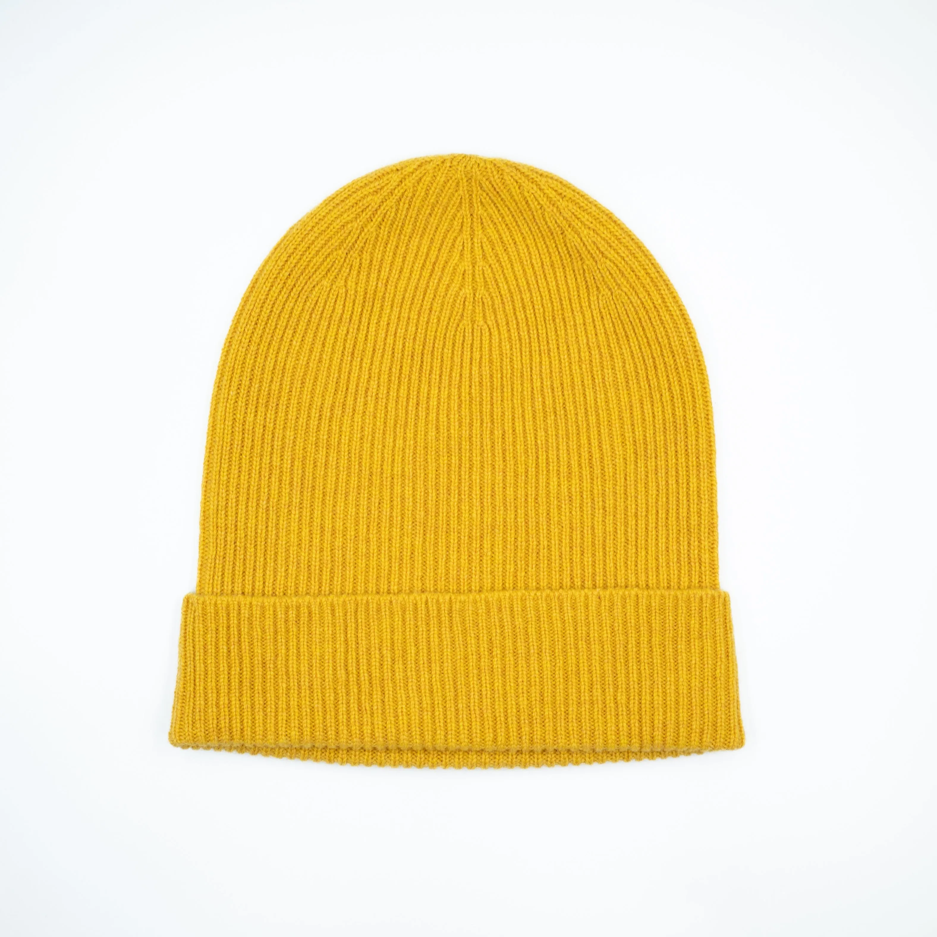 Brand New Scottish Mustard Yellow Beanie Hat Unisex