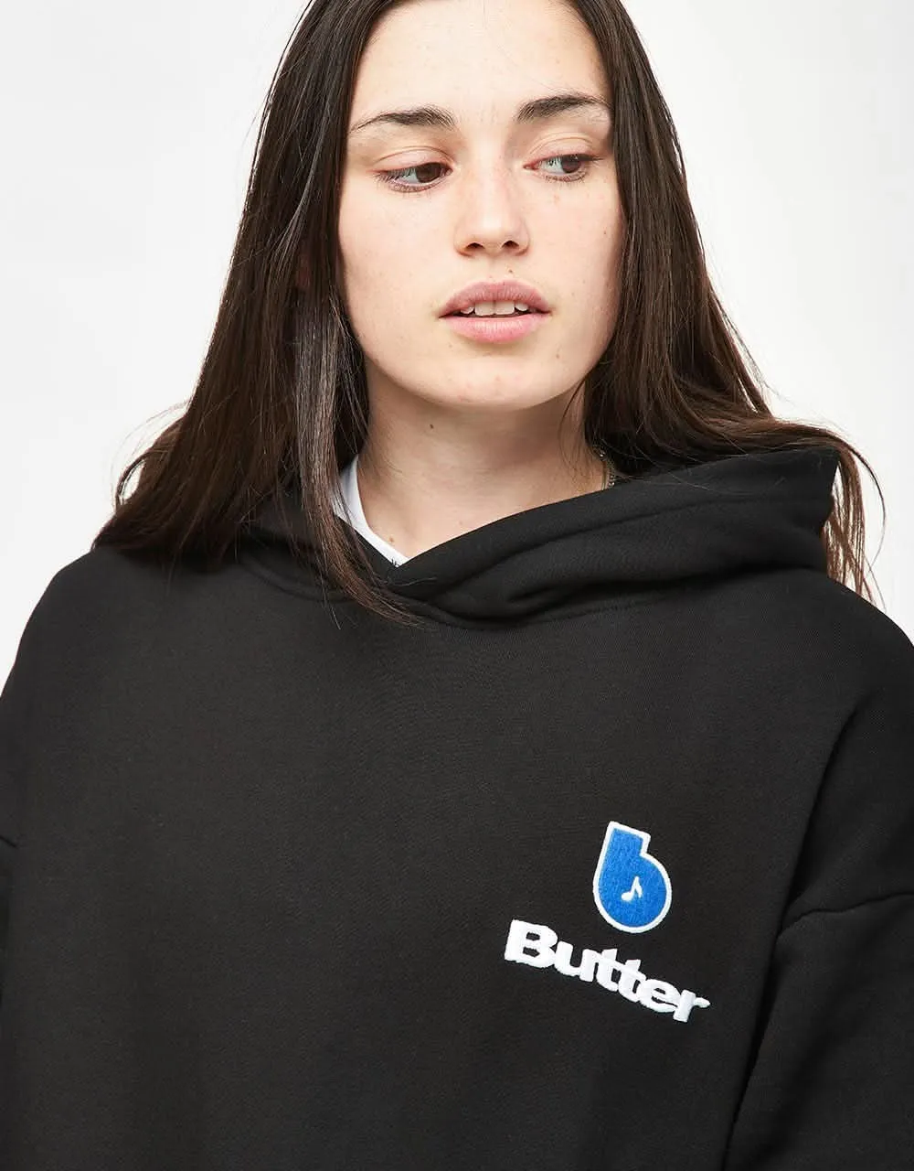 Butter Goods x Blue Note Finest Logo Pullover Hoodie - Black