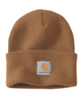 Carhartt A18-BRN Carhartt Brown Knit Cuffed Beanie