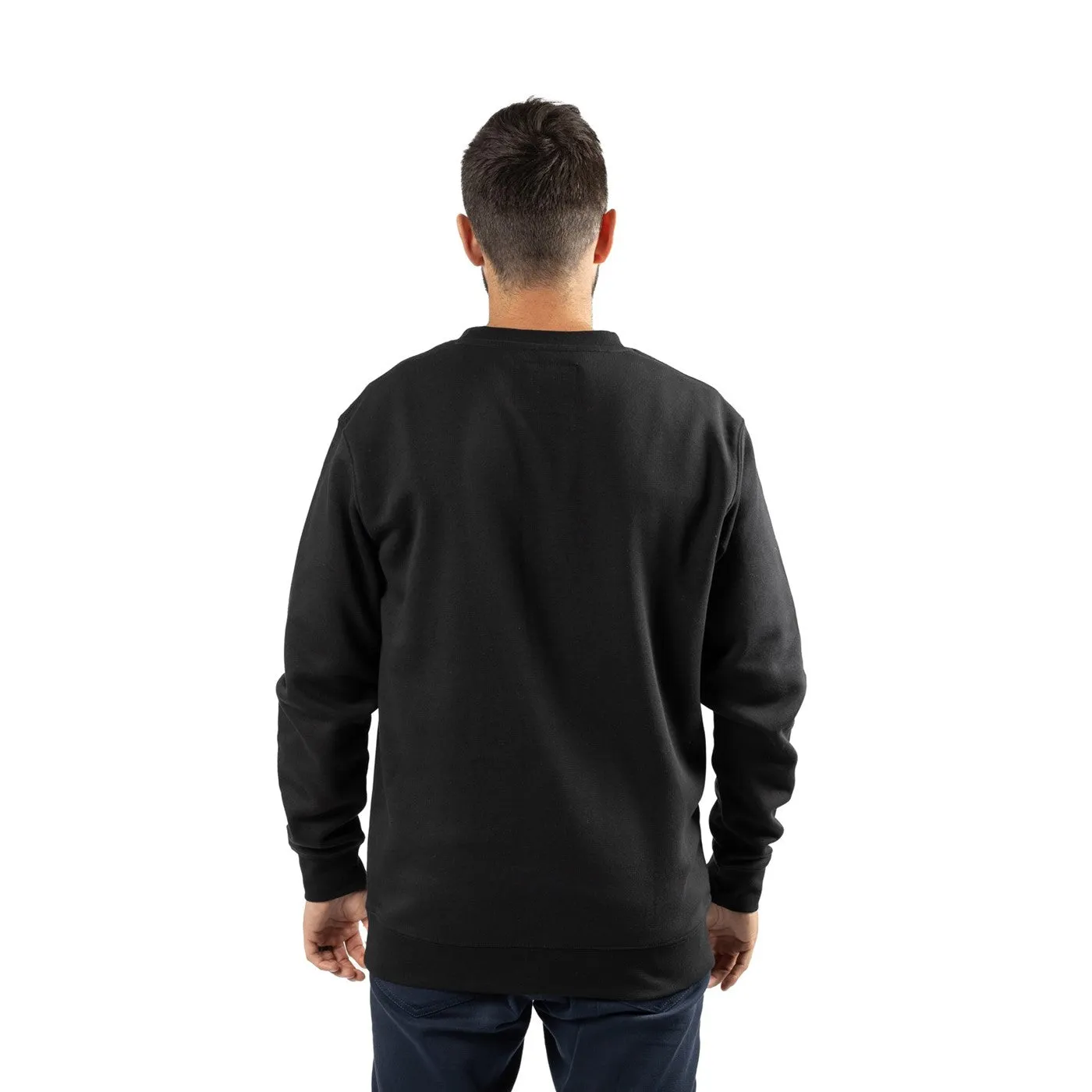 Caterpillar Midweight Crewneck Sweatshirt  Black