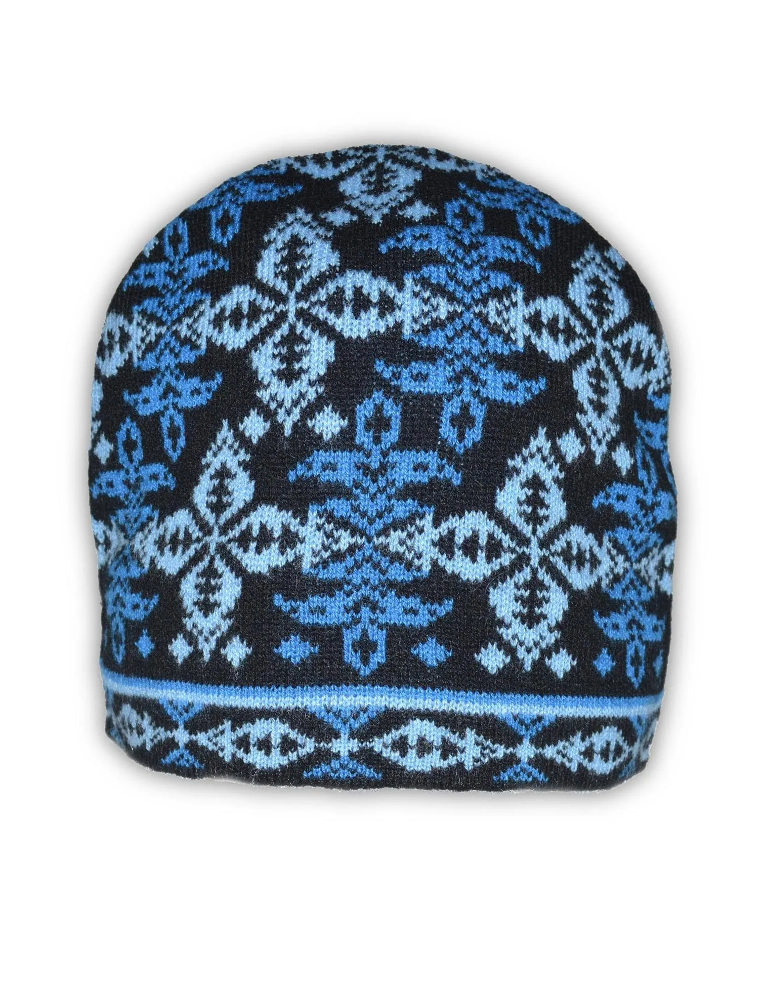 Chandelier Cashmere Jacquard-Knit Cashmere Hat