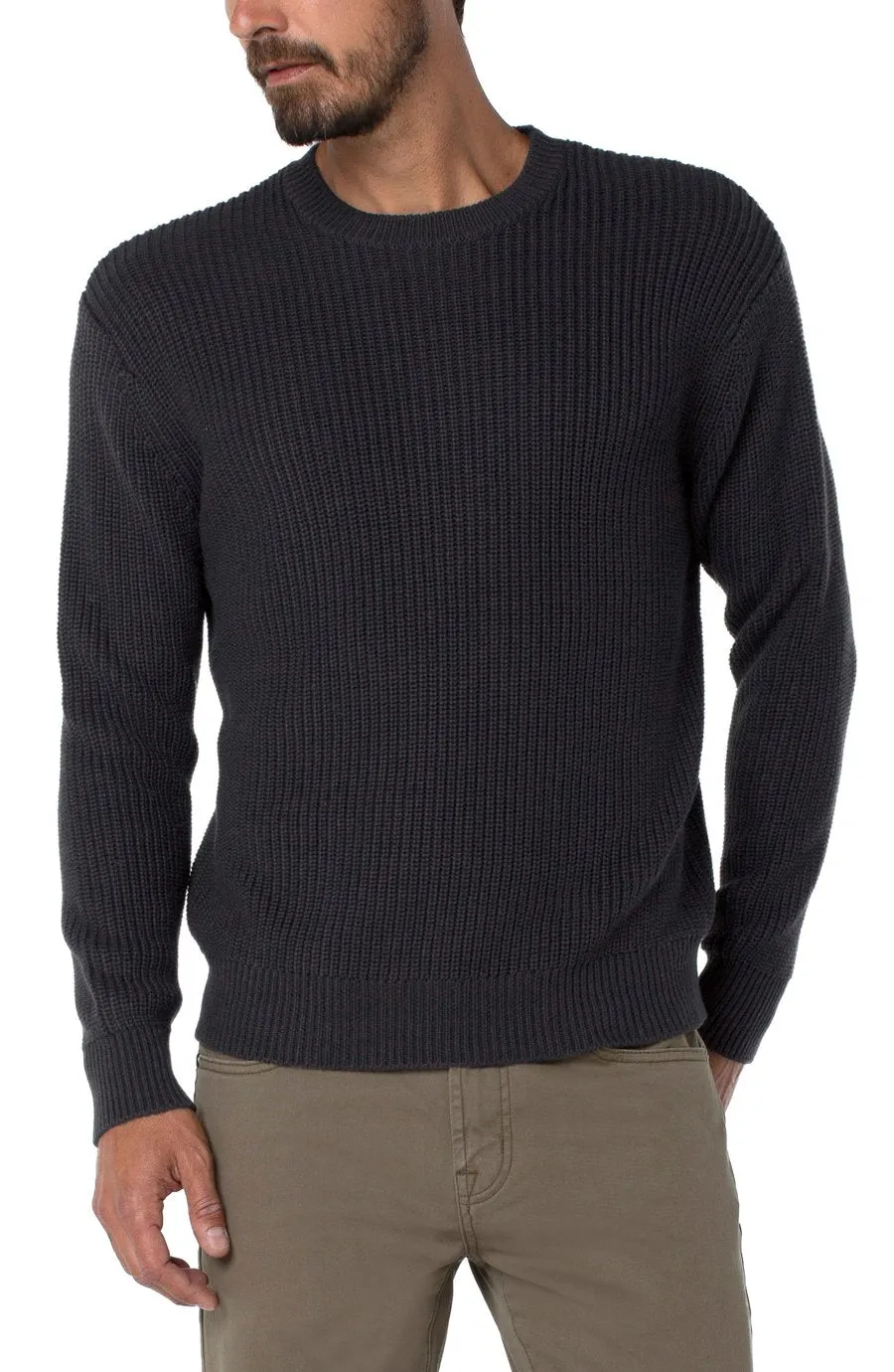 Charcoal Crew Neck Sweater