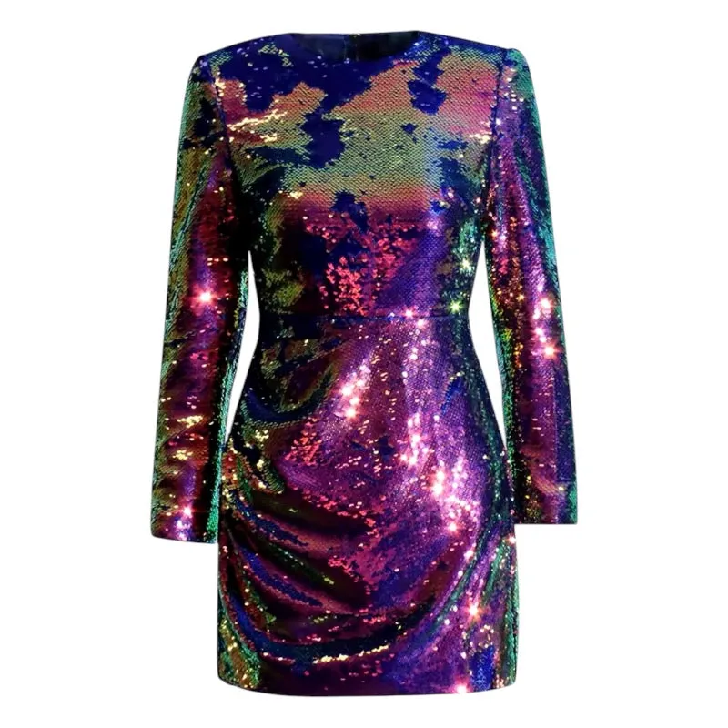 Clotilde Sequined Mini Dress