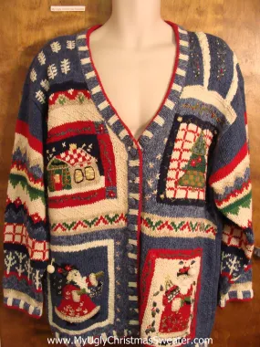 Colorful Mess Ugly Christmas Sweater