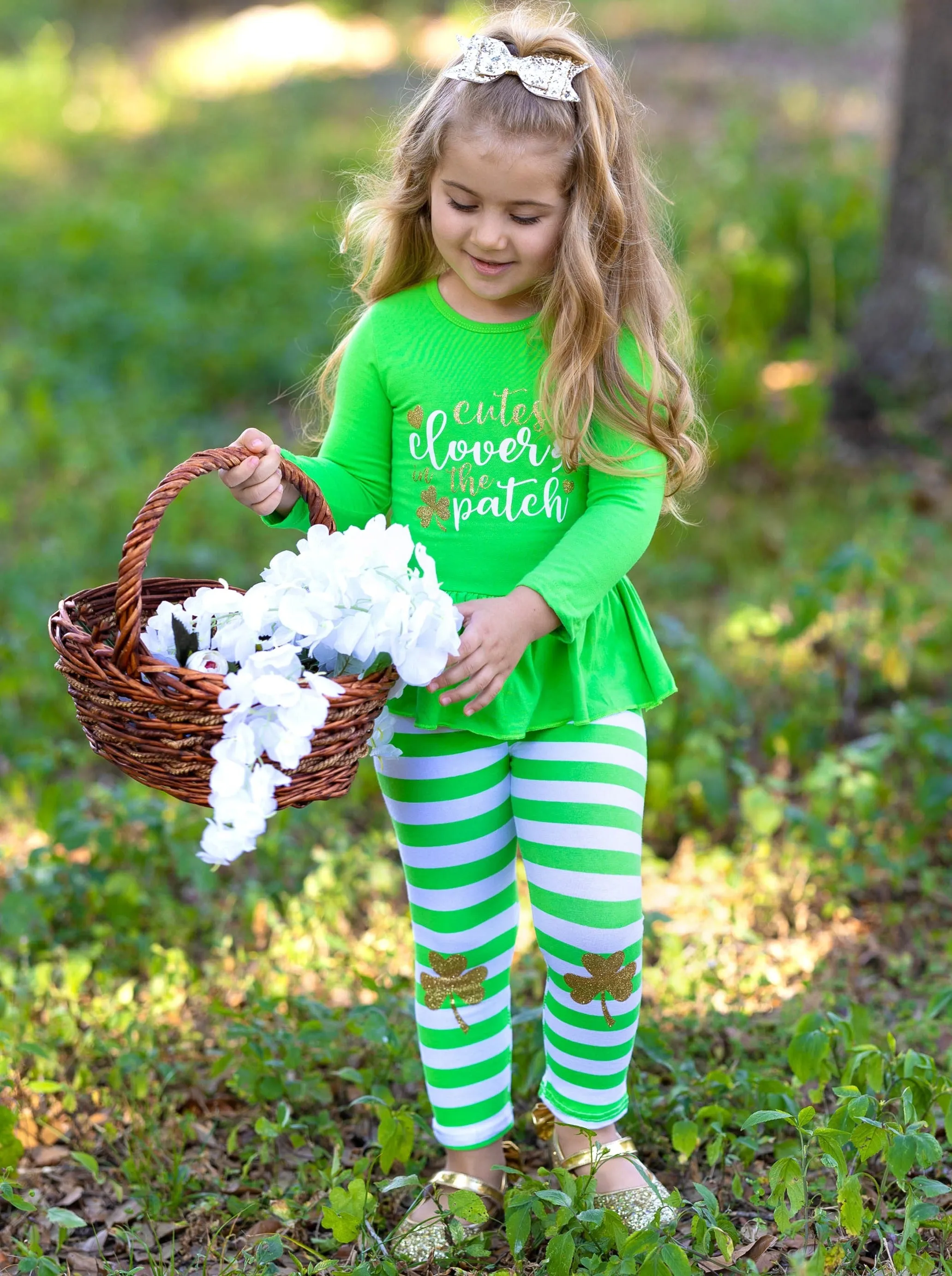 Cutest Clover In The Patch Legging Set