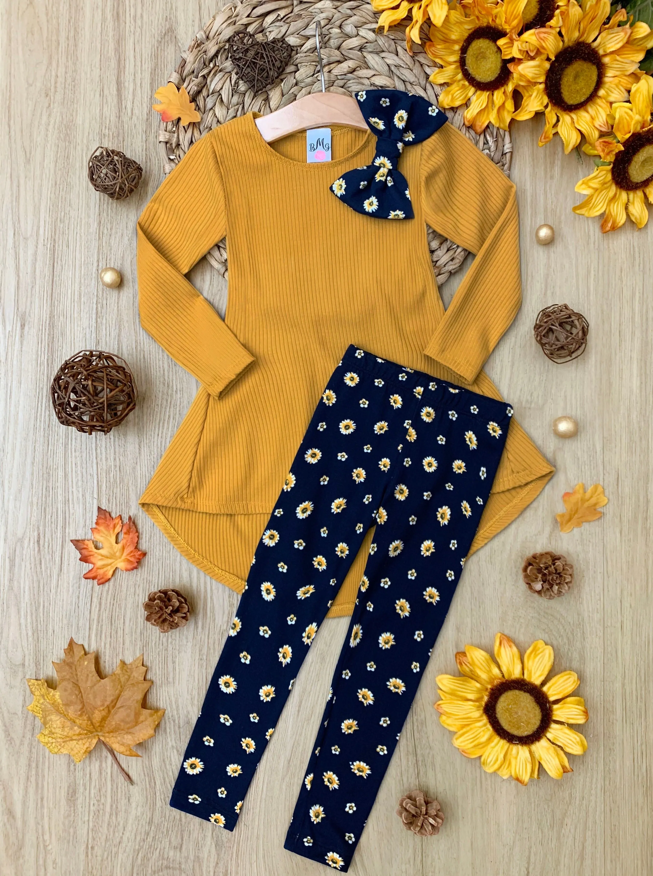 Daisy Dream Hi-Lo Tunic and Legging Set