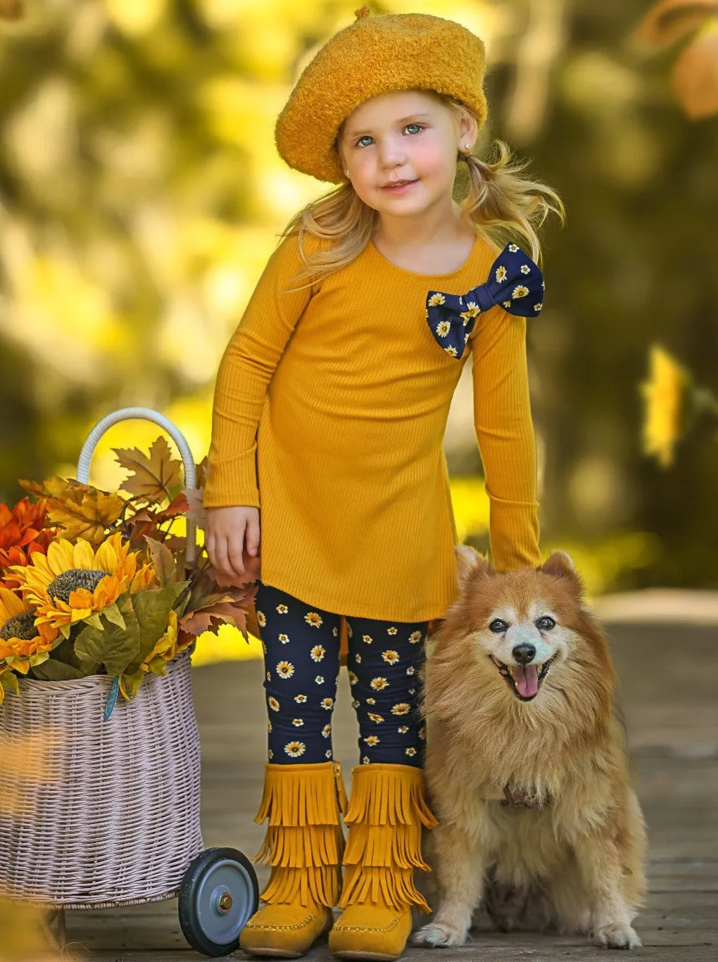 Daisy Dream Hi-Lo Tunic and Legging Set