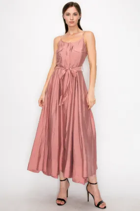 Dust Rose Swing Maxi Dress