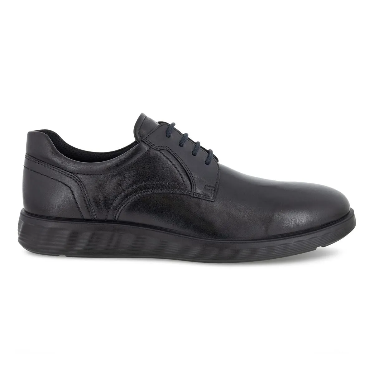 Ecco Lite Hybrid Plain Toe Dress Shoe - Black