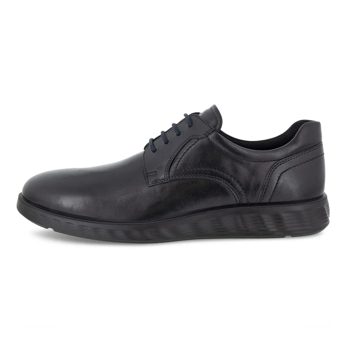 Ecco Lite Hybrid Plain Toe Dress Shoe - Black