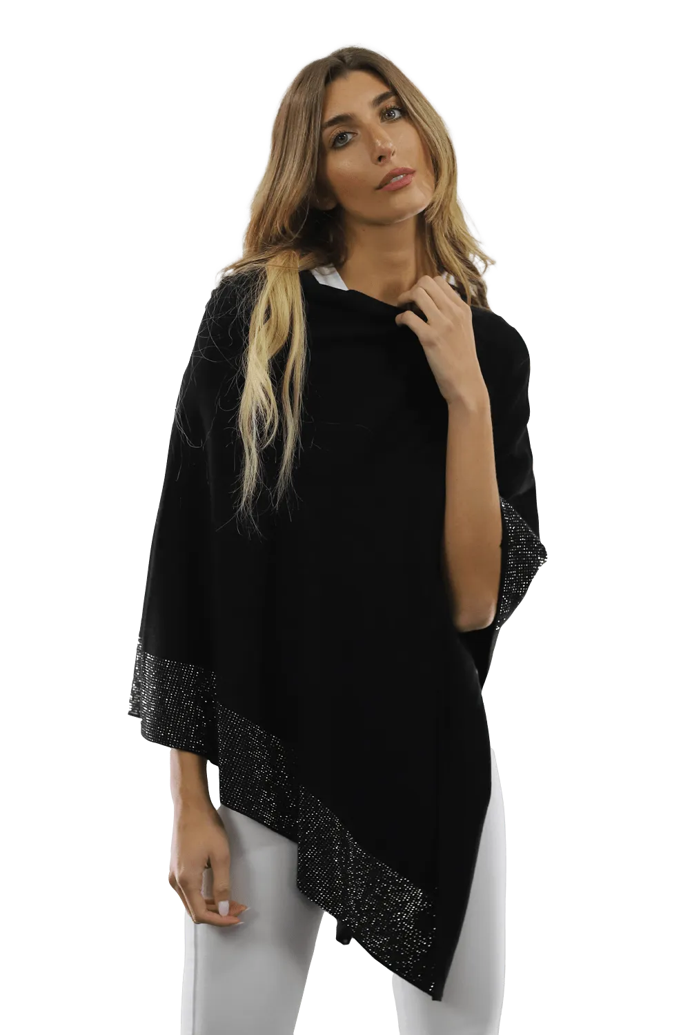 Embellished Poncho