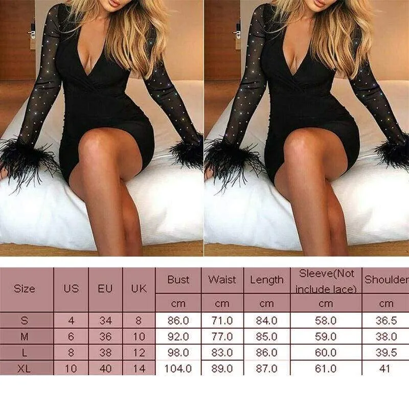 FashionSierra - Bandage Evening Party Club Bodycon Dress