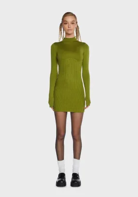 Feelin' Rich Sweater Mini Dress