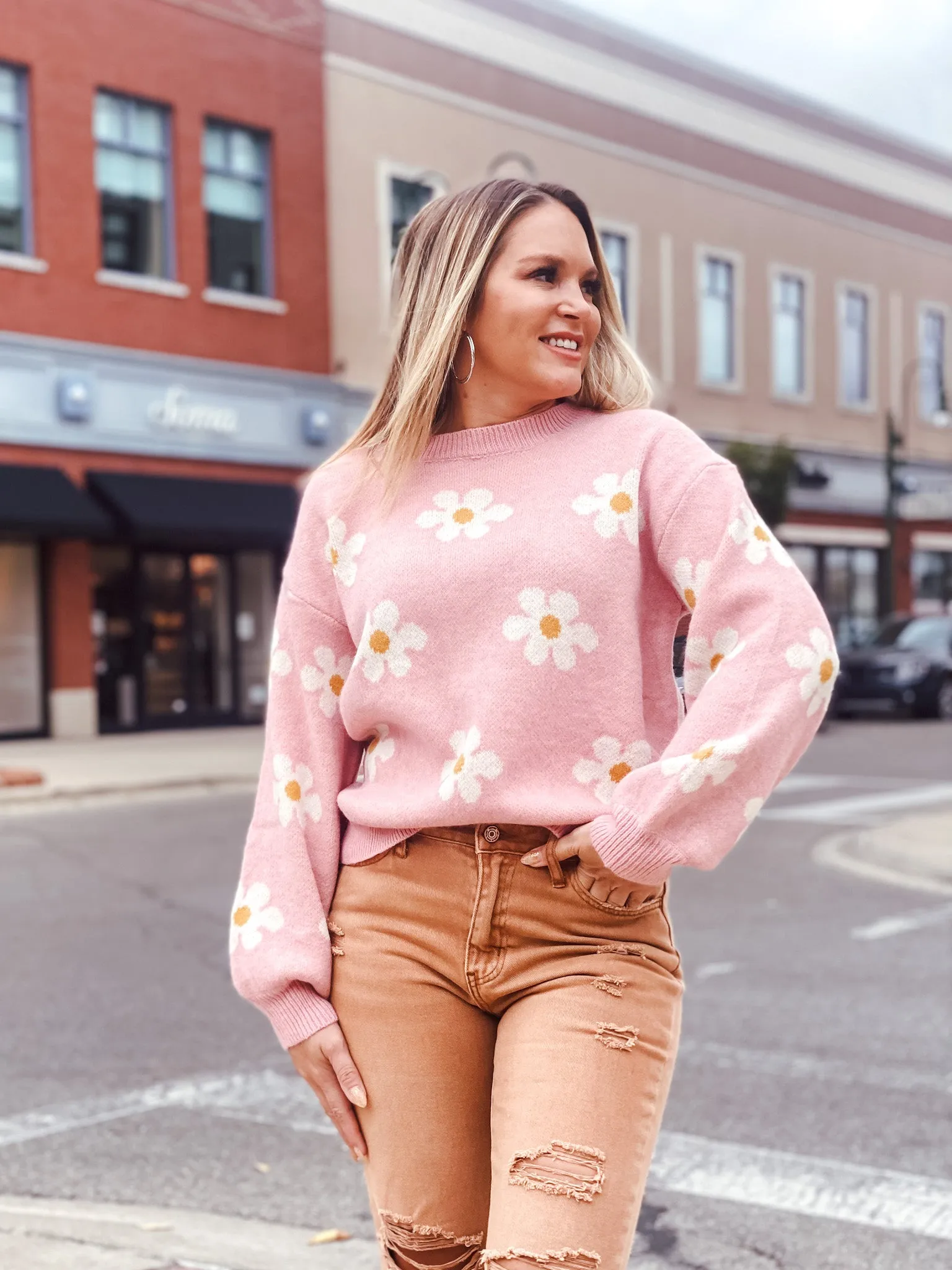 Flower Power Sweater