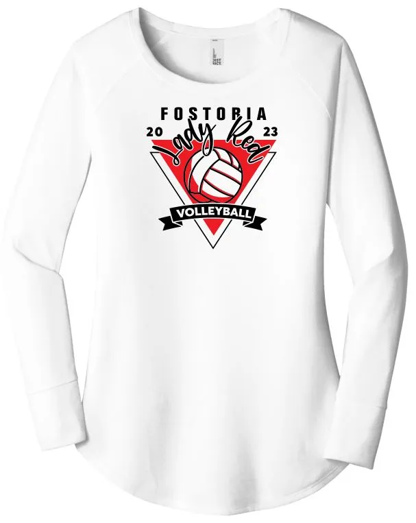 Fostoria Volleyball District ® Women’s Perfect Tri ® Long Sleeve Tunic Tee (DT132L)