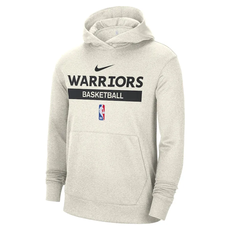 Golden State Warriors Nike 2022/23 Spotlight On-Court Practice Performance Pullover Hoodie - Black