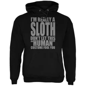 Halloween Human Sloth Costume Mens Hoodie