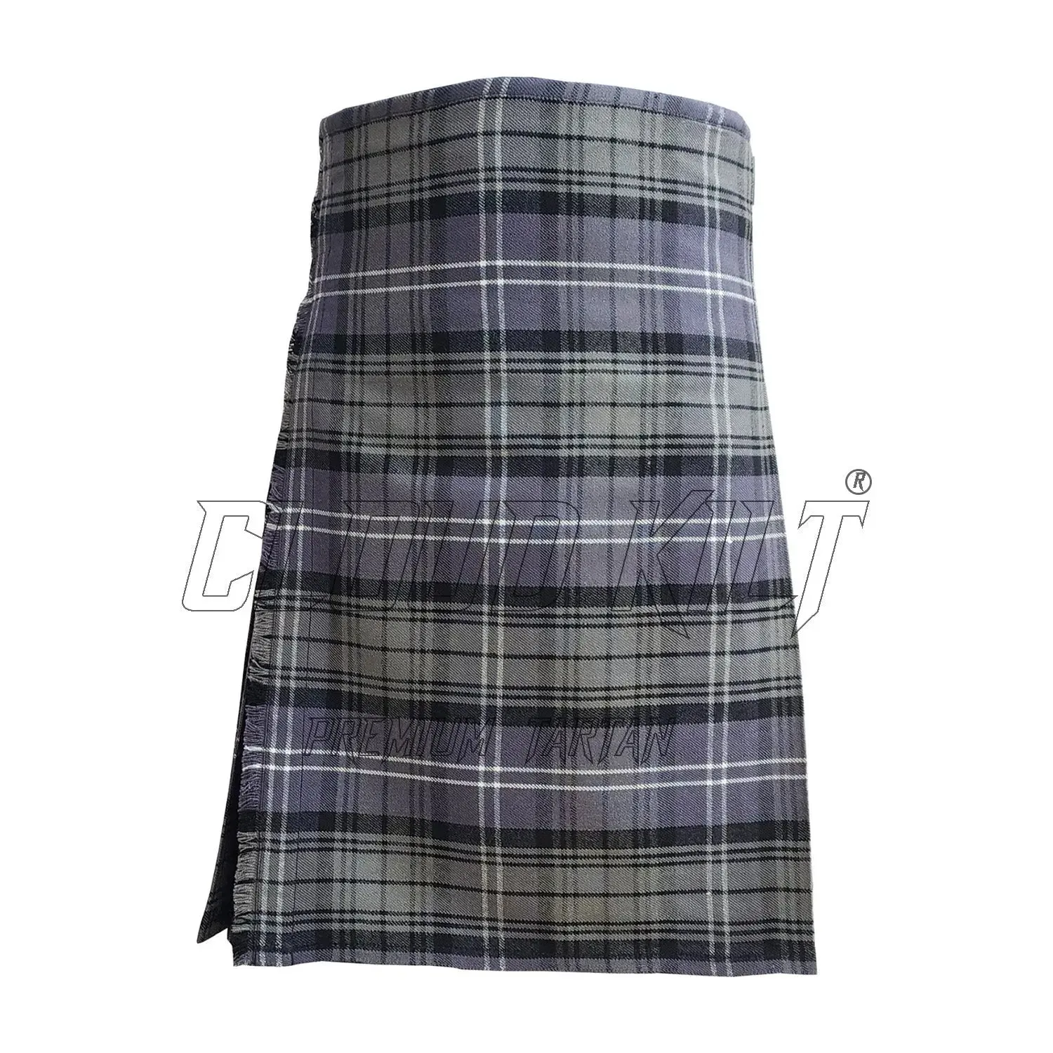 Hamilton Grey Tartan Kilt