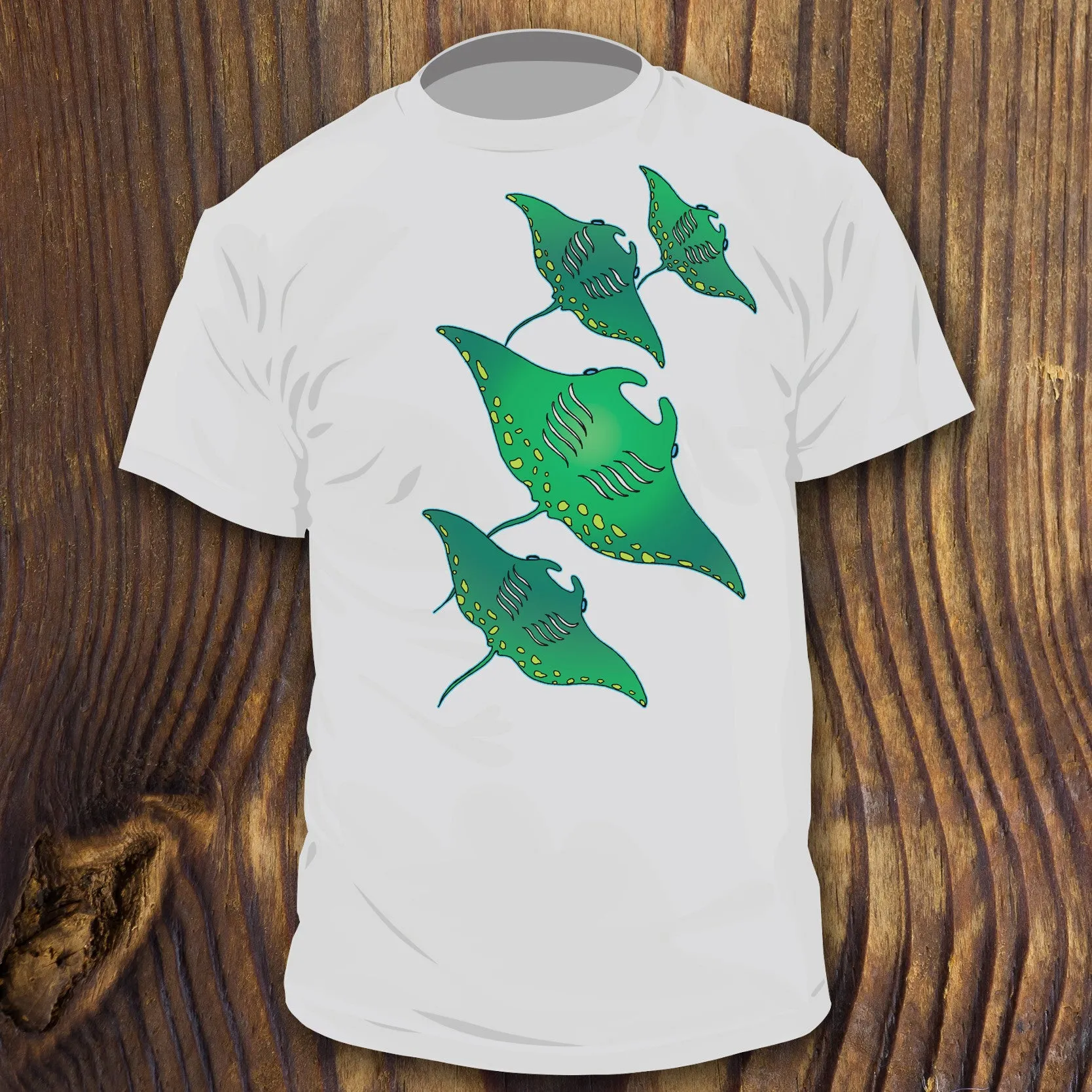 Hawaiian Manta Ray shirt