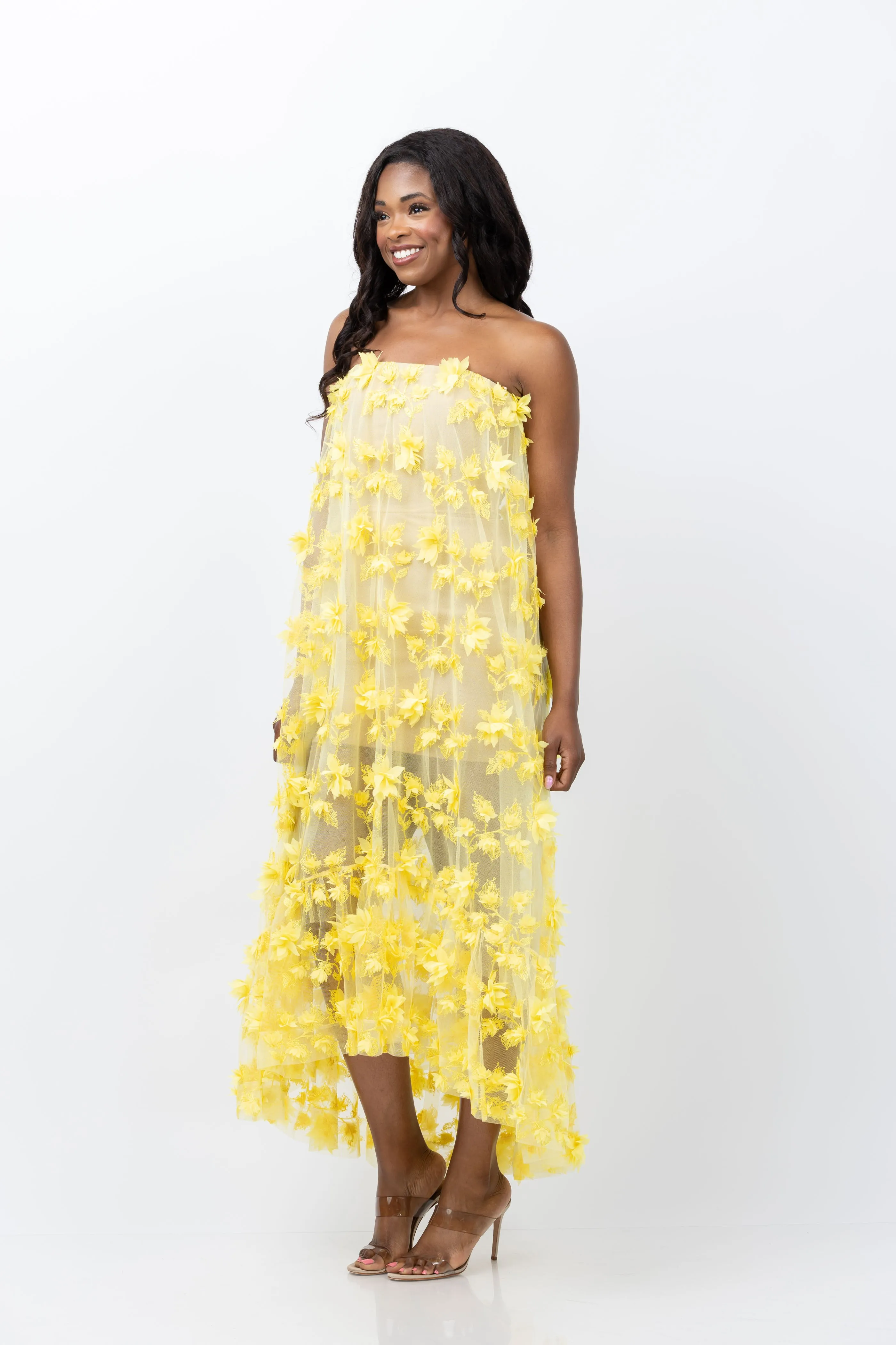 Helsi Athena Dress in Canary Yellow