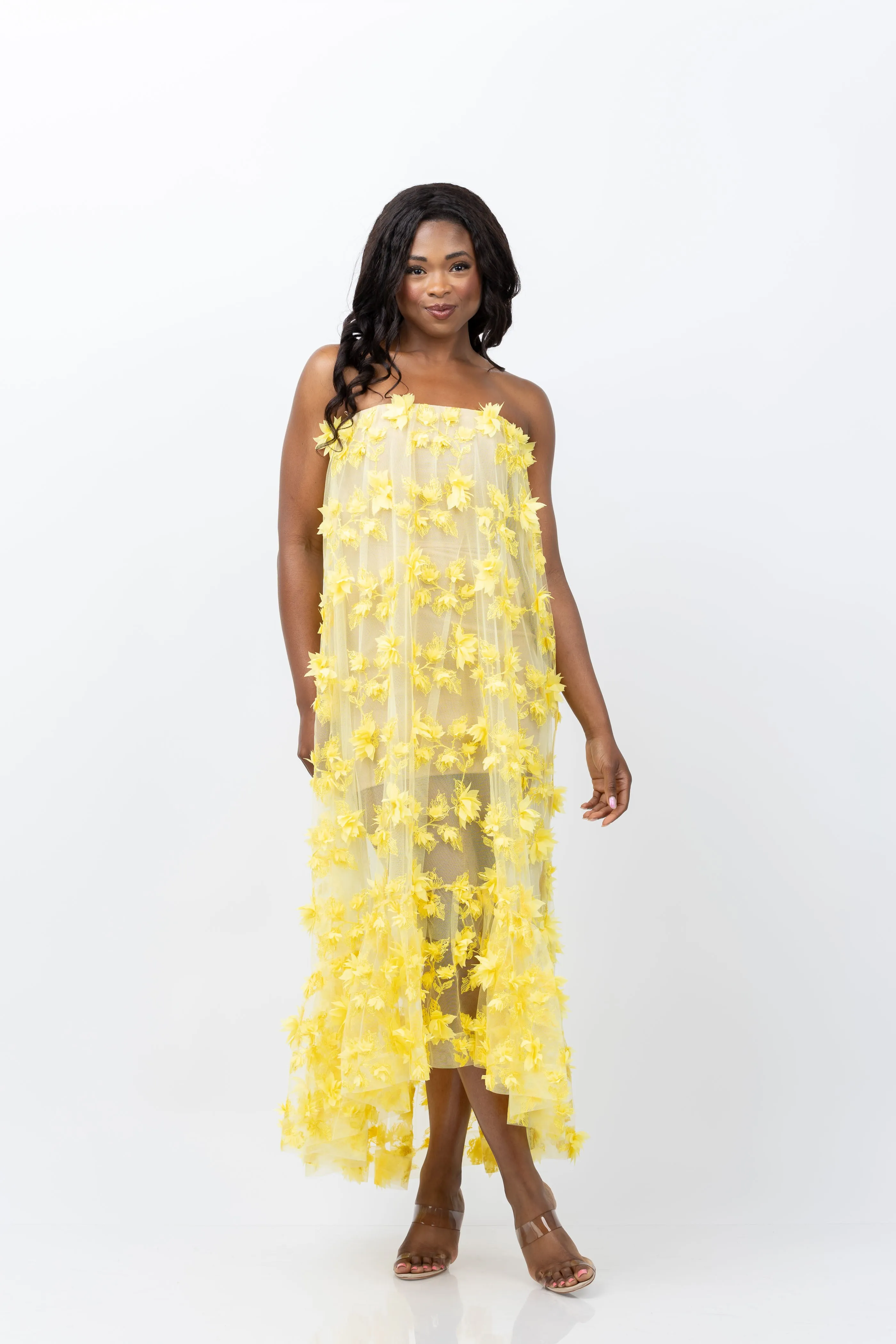 Helsi Athena Dress in Canary Yellow