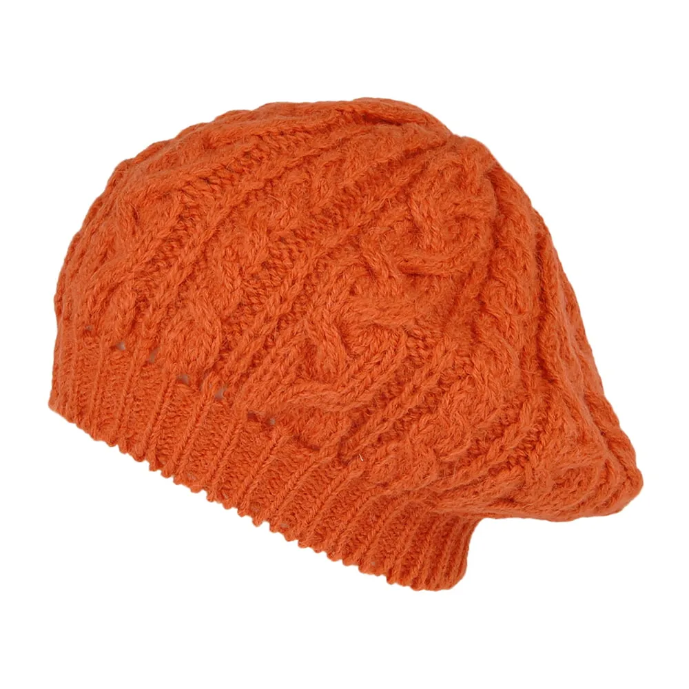 Highland 2000 Alpaca Beret - Burnt Orange