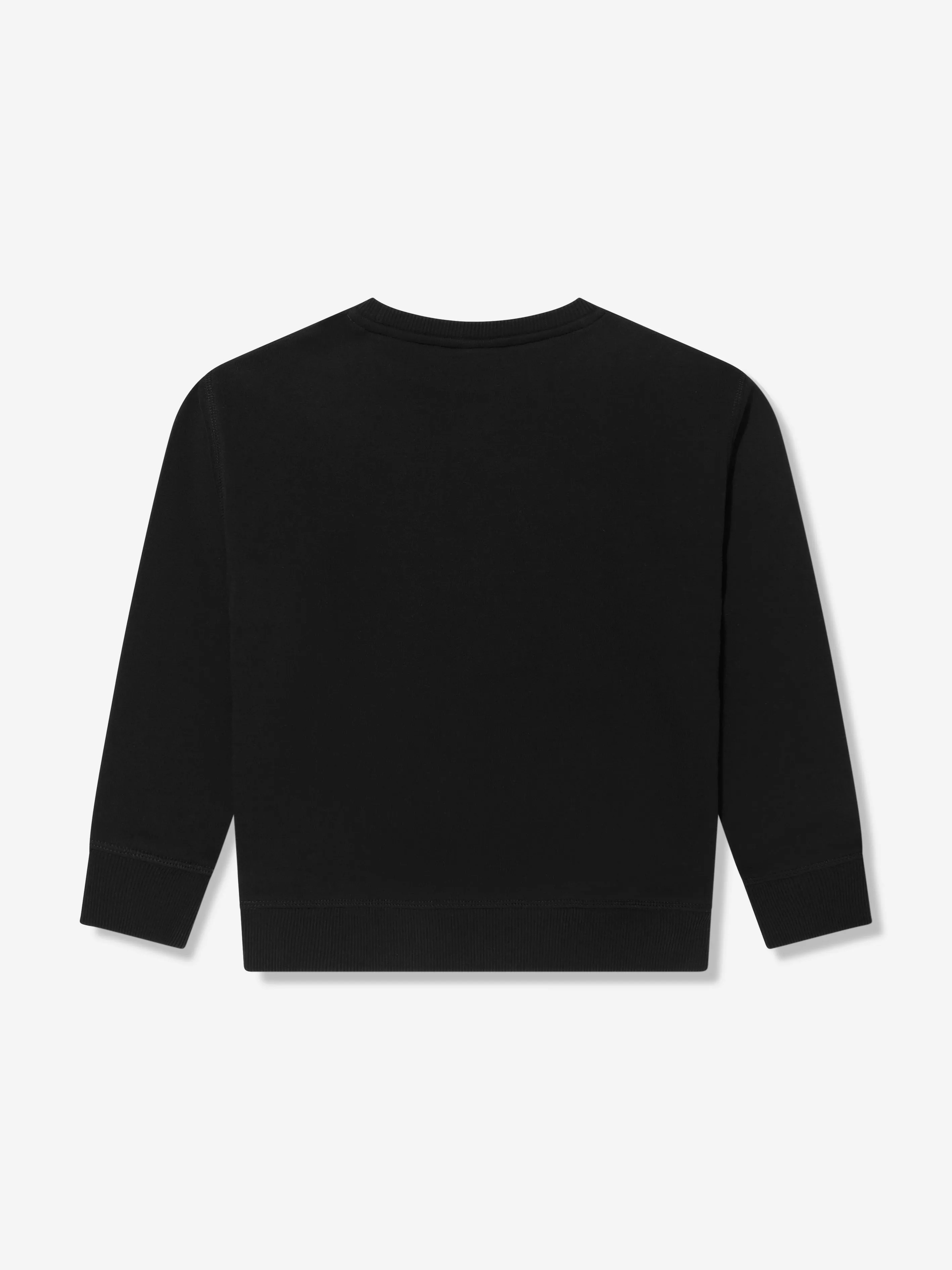 Hugo Boys Logo Sweatshirt in Black