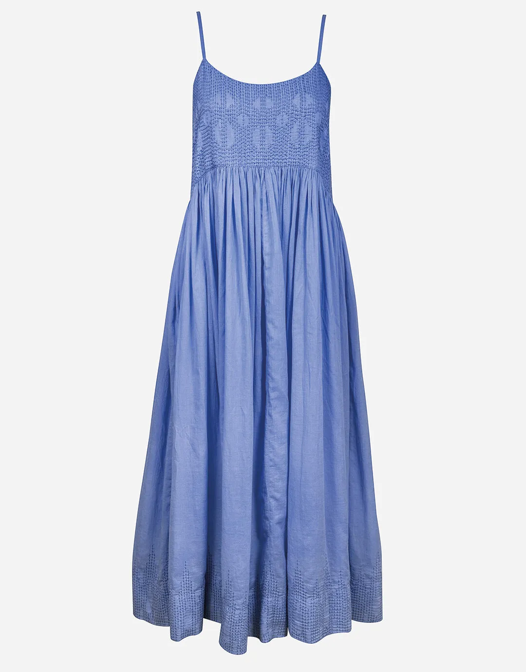 Island Nostalgia Maxi Dress - Cornflower