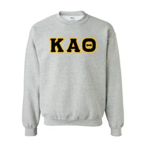 Kappa Alpha Theta Standards Crewneck Sweatshirt - G180 - TWILL