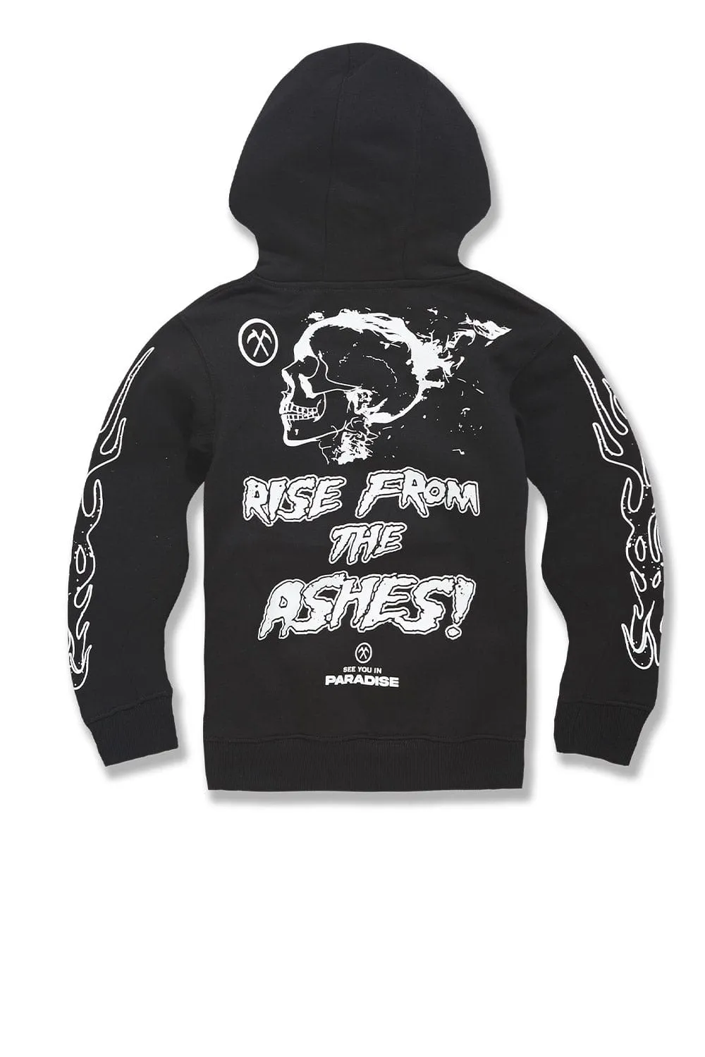 Kids Reincarnation Pullover Hoodie (Black)