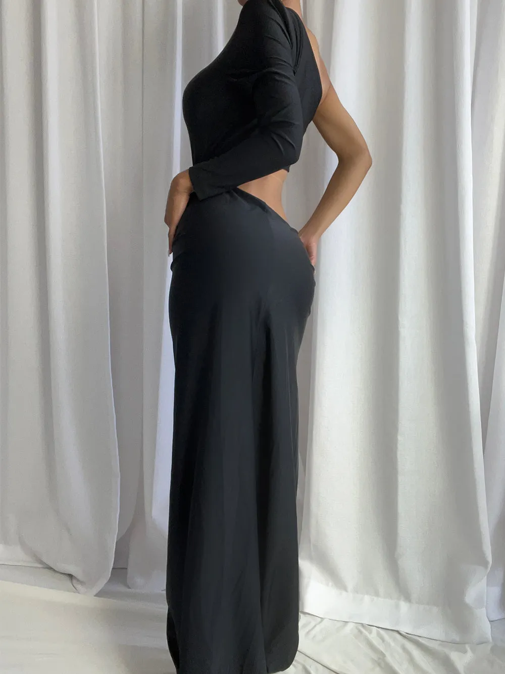 KITA Cut Out Maxi Dress