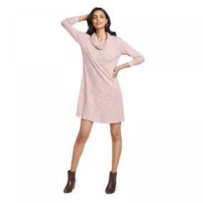 Knox Rose Women's Long Sleeve Cozy Cowl Neck Sweater Dress