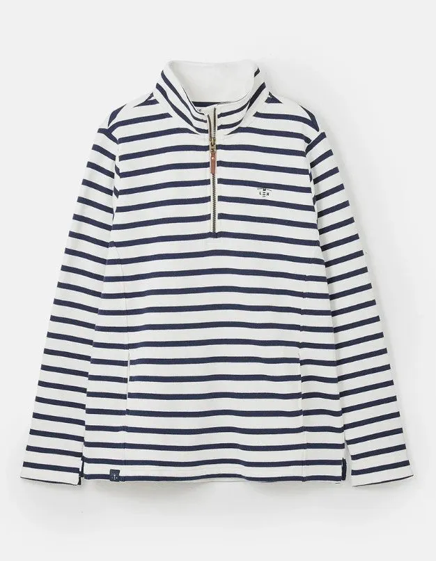 Lighthouse Womens Shore Sweatshirt Cloud/Navy