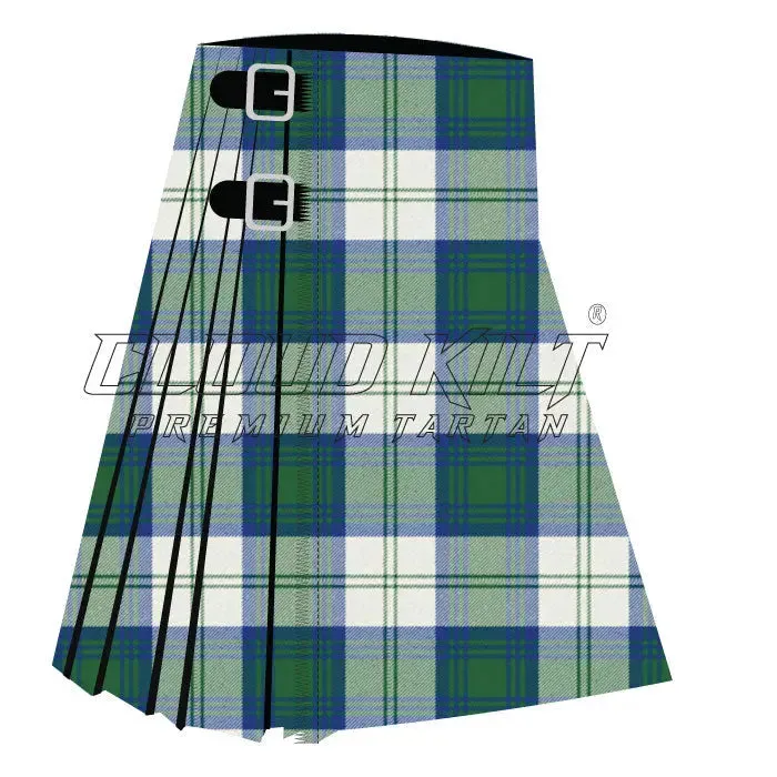 Lindsay Dress Green Premium Tartan Kilt