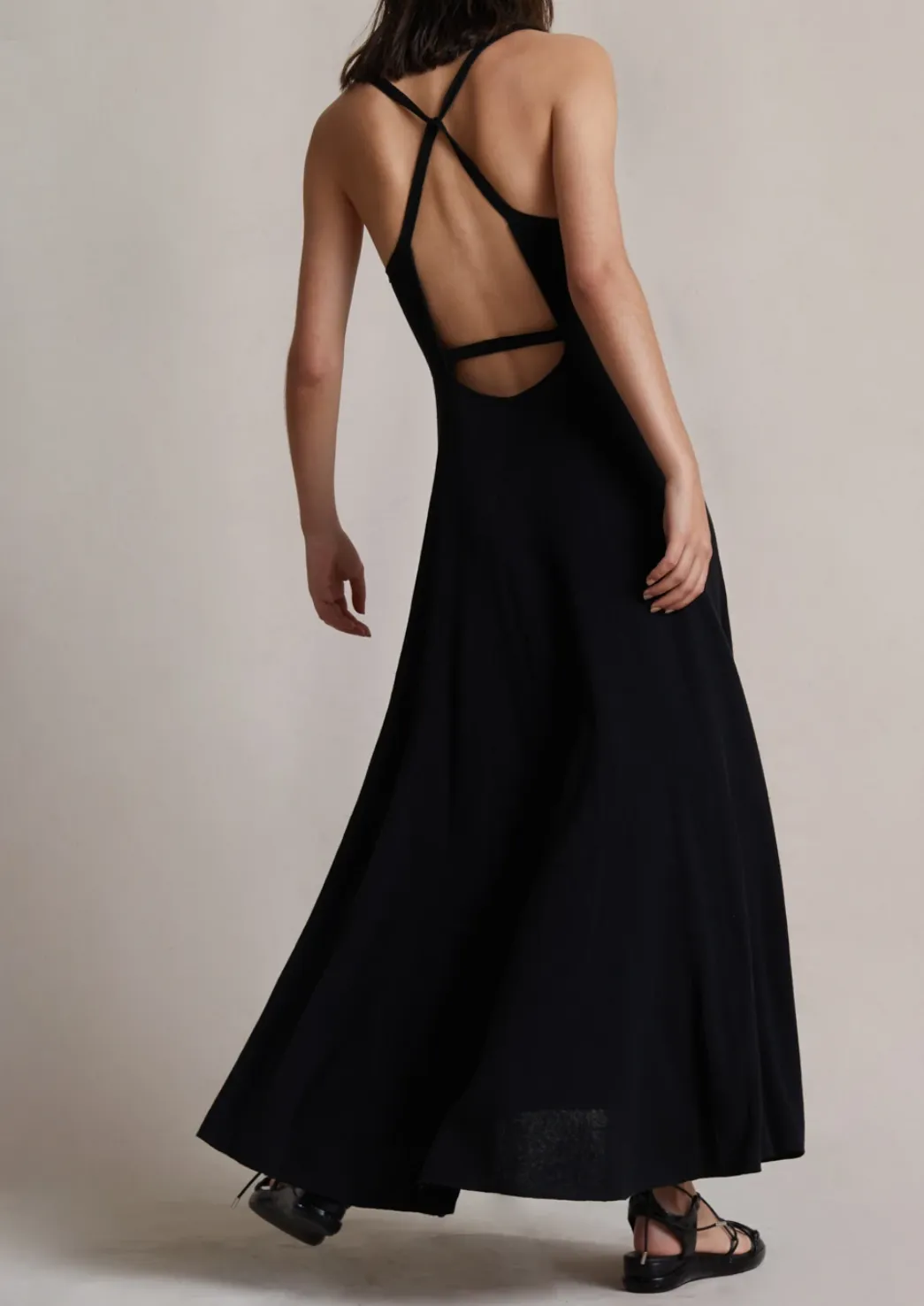 Luka Knit Maxi Dress - Black