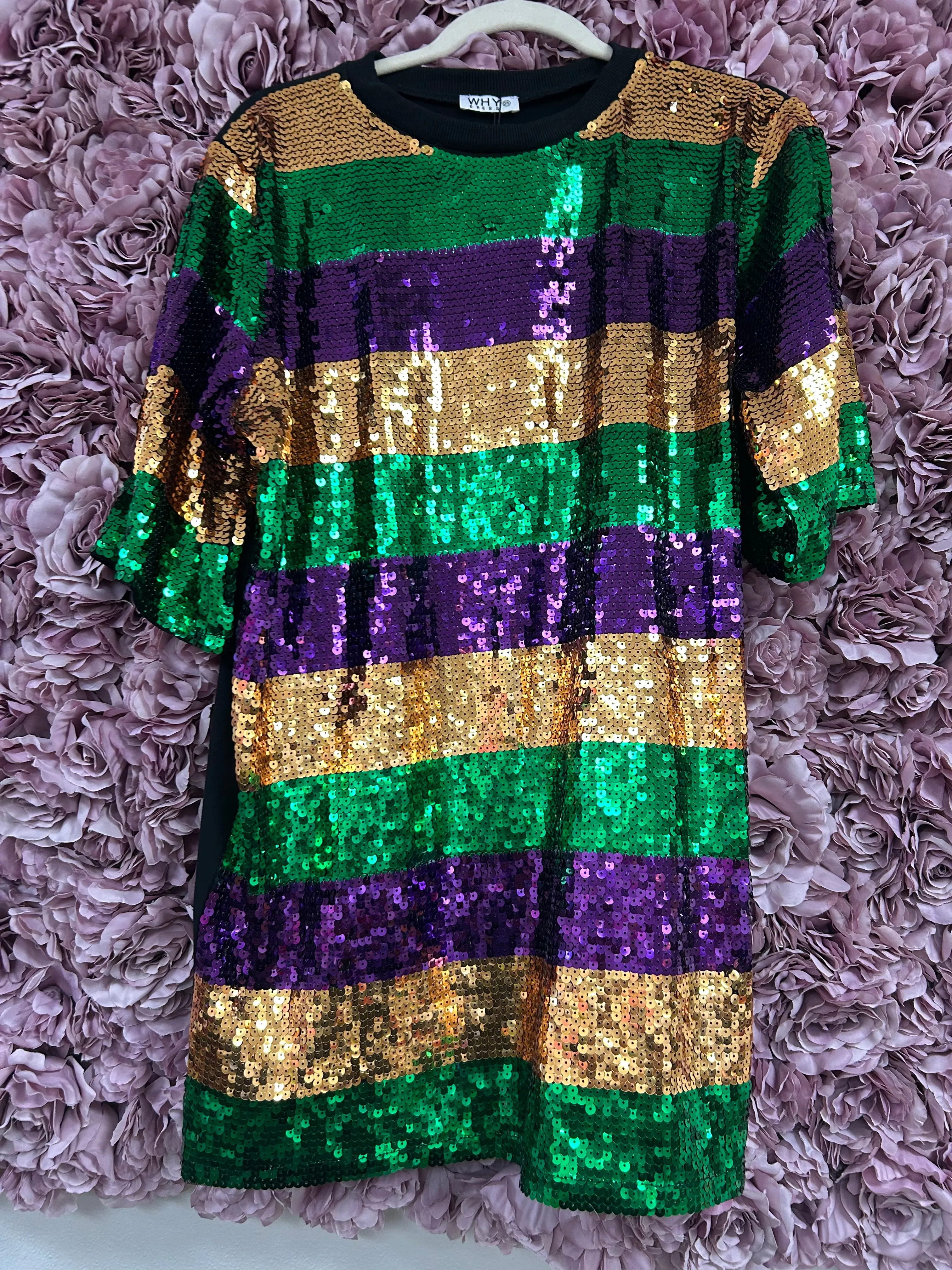 Mardi Gras Sequin Tunic