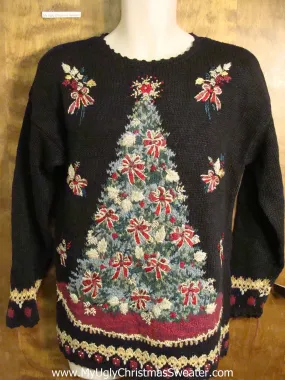 Massive Tree 80s Ugly Christmas Sweater