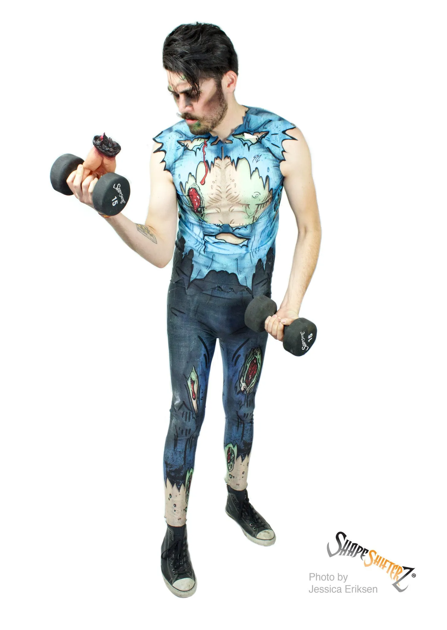 Men's 'ZOMBIE SHIRT' -- Sportswear/Costume