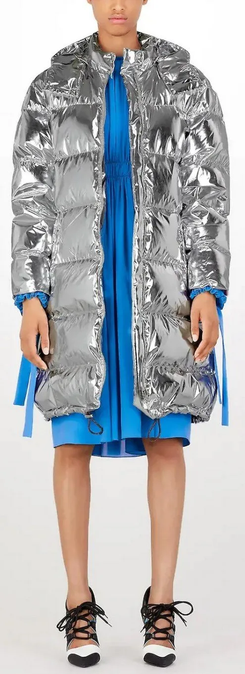 Metallic Down Coat