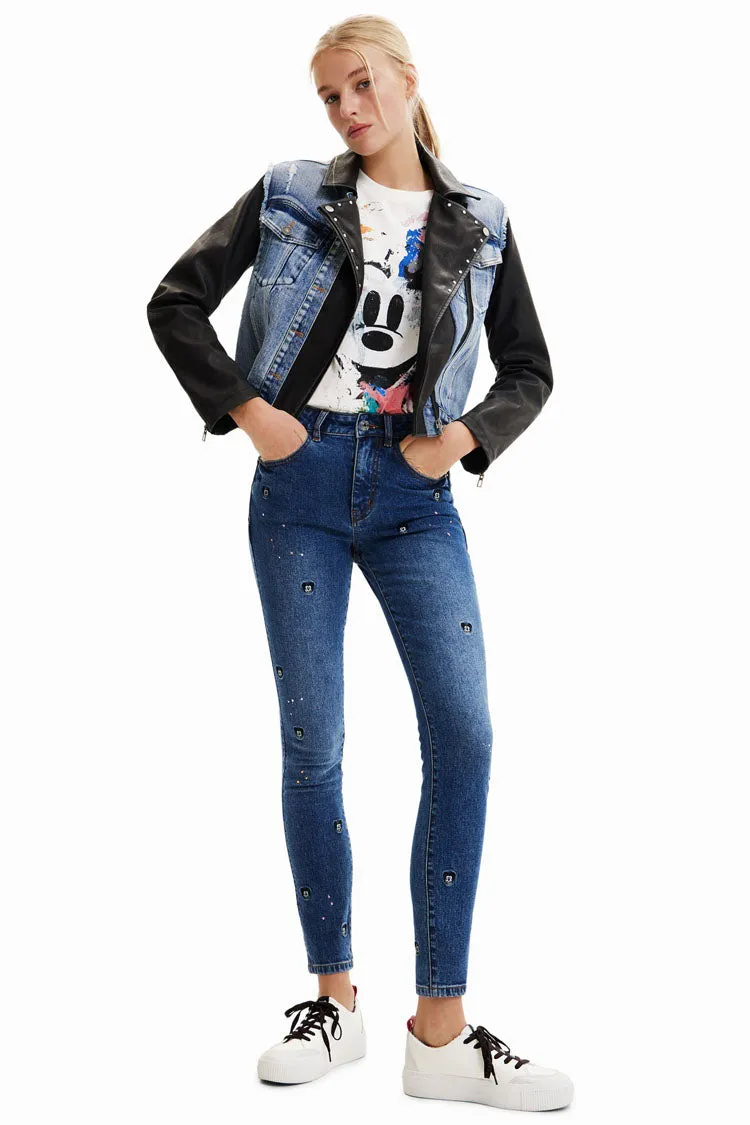 Mickey Mouse Hybrid Denim Jacket | FINAL SALE