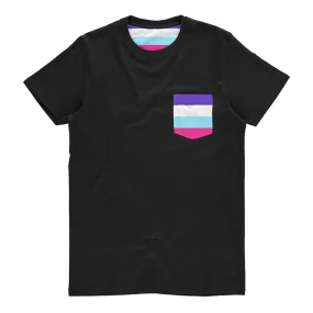 Multisexual Pride Flag Pocket T Shirt