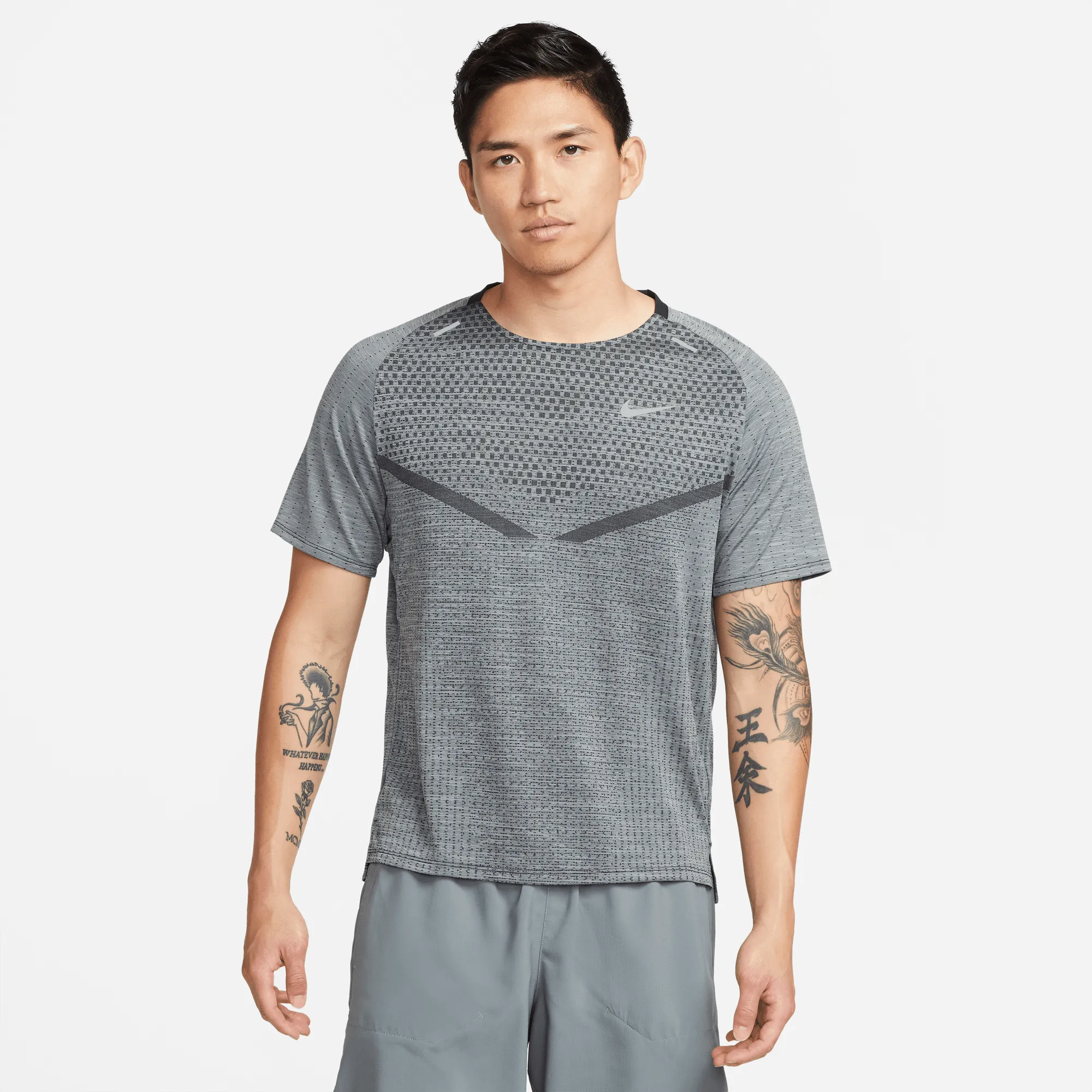 NIKE DRI-FIT ADV TECHKNIT ULTRA MEN'S SHORT-SLEEVE RUNNING  TOP