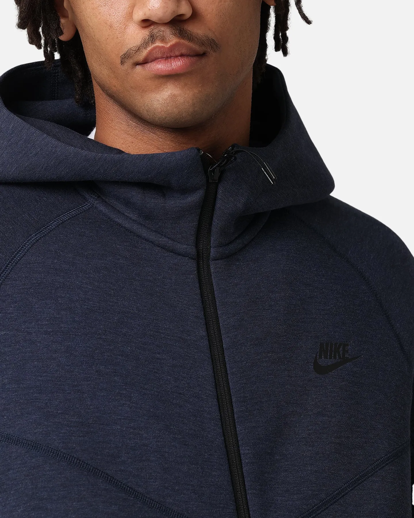 Nike Sportswear Tech Fleece Full-Zip Windrunner Hoodie Obsidian Heather Black