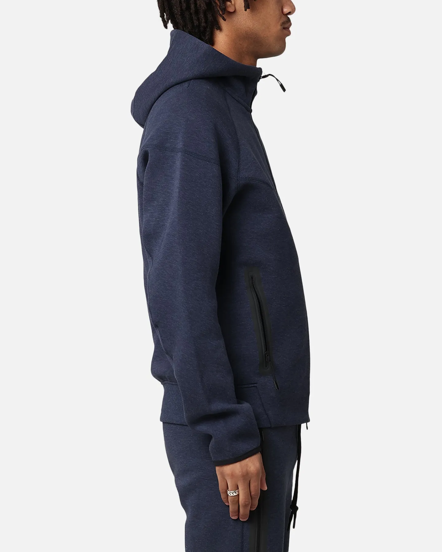 Nike Sportswear Tech Fleece Full-Zip Windrunner Hoodie Obsidian Heather Black