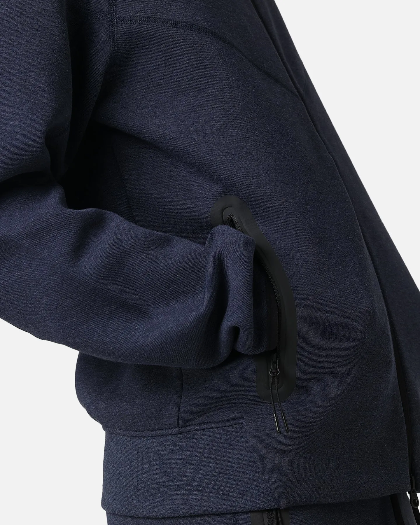 Nike Sportswear Tech Fleece Full-Zip Windrunner Hoodie Obsidian Heather Black