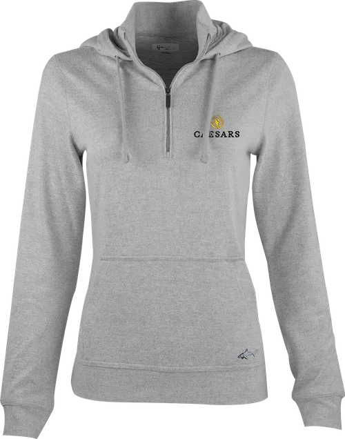 OUTLET-Greg Norman Ladies Lab 1/4-Zip Hoodie